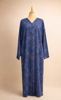 Indigo Whisper Abaya