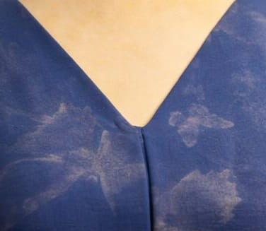 Indigo Whisper Abaya