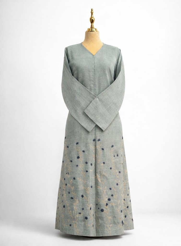 Bluebell Whisper Abaya