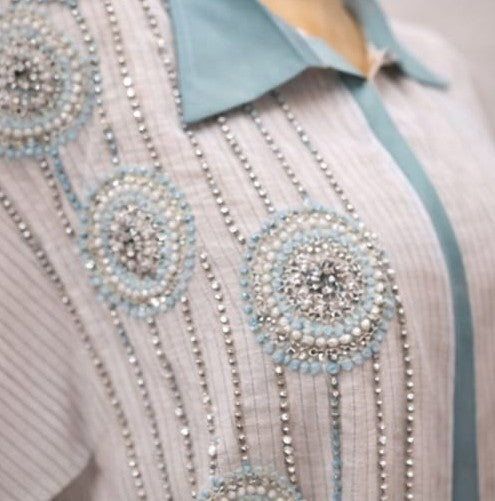 Celeste Pearl Abaya