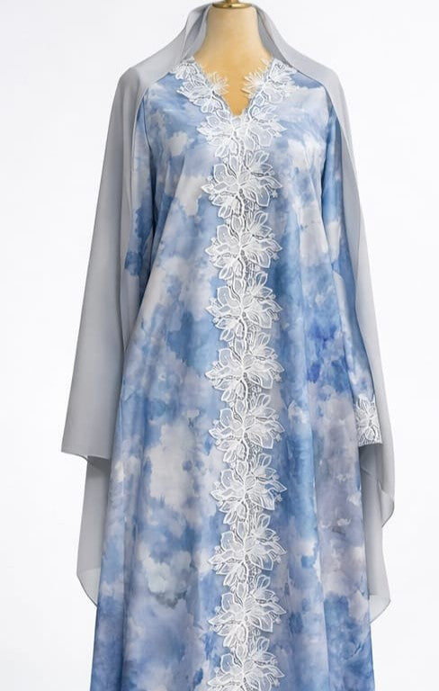 Mist Rose Abaya