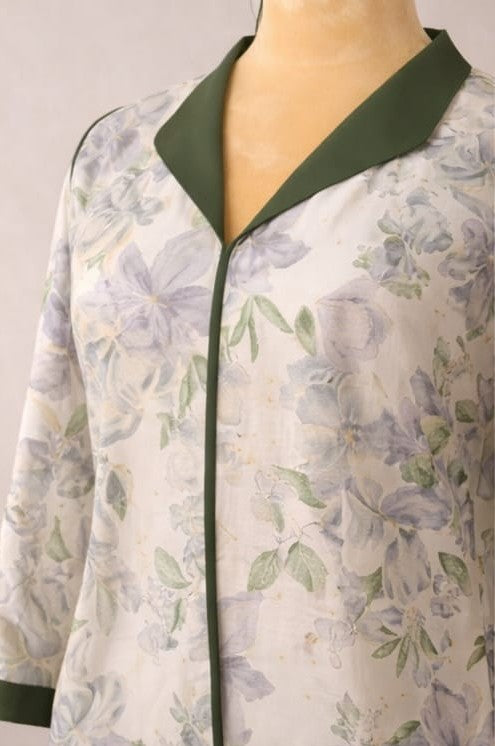 Sage Blossom Abaya