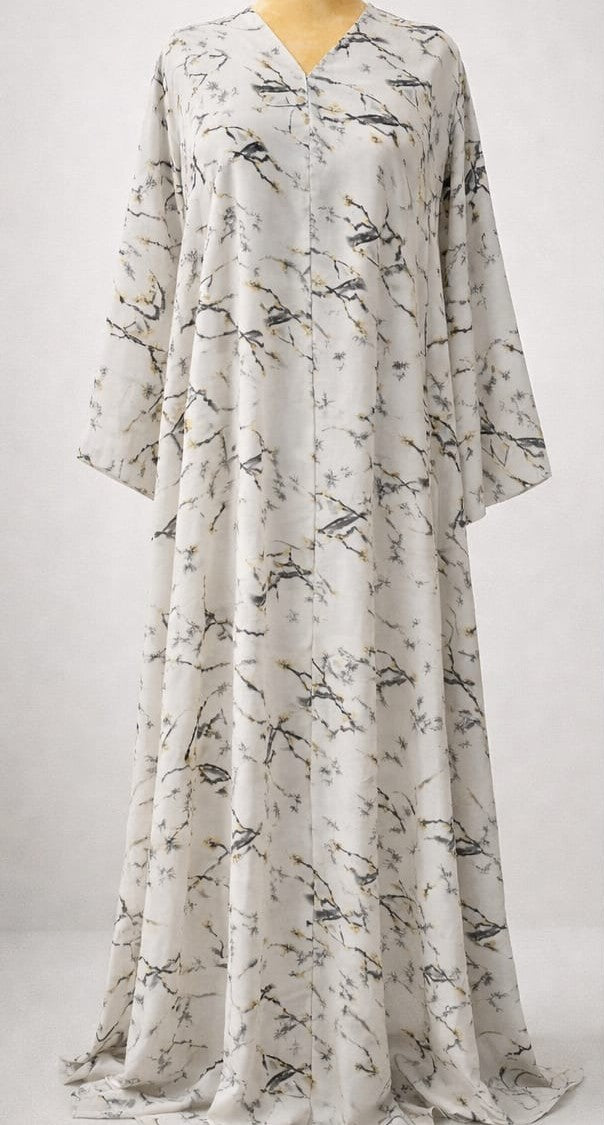 Winter Blossom Abaya