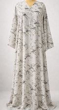 Winter Blossom Abaya