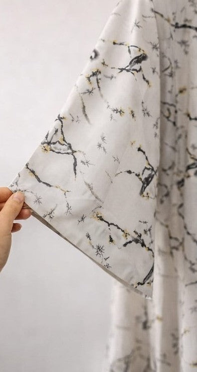 Winter Blossom Abaya