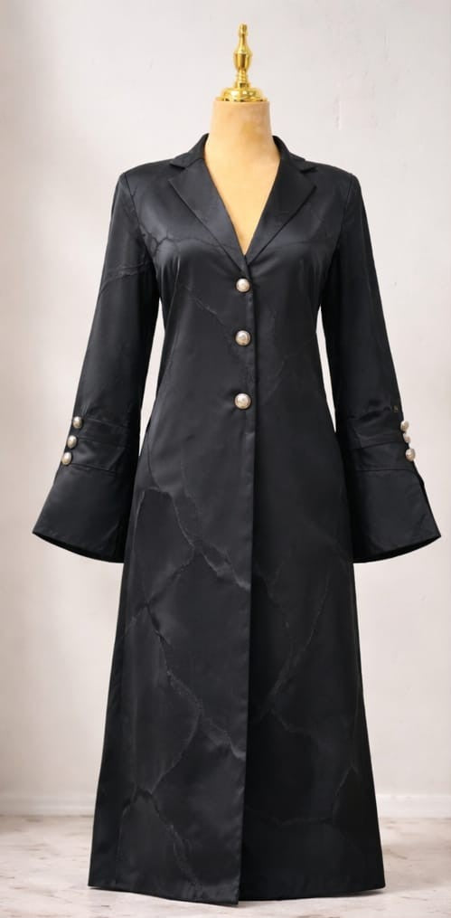 Noir Tailored Abaya