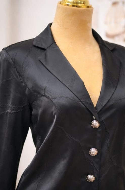 Noir Tailored Abaya