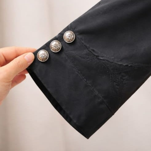 Noir Tailored Abaya