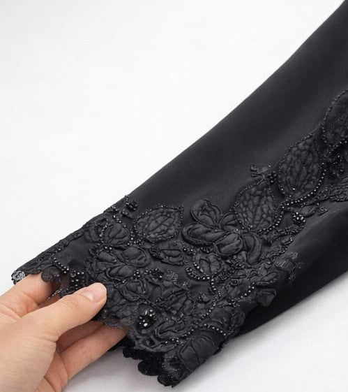 Midnight Fleur Abaya