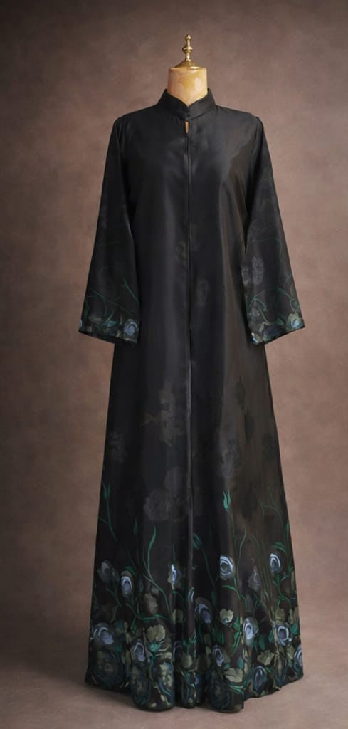 Emerald Noir Abaya