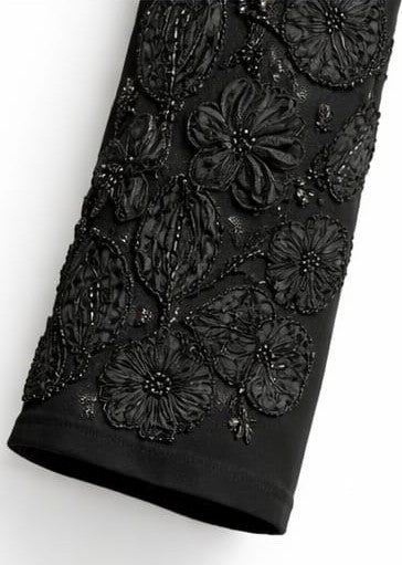 Obsidian Bloom Abaya