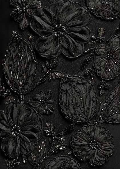 Obsidian Bloom Abaya