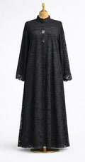 Midnight Lace Abaya