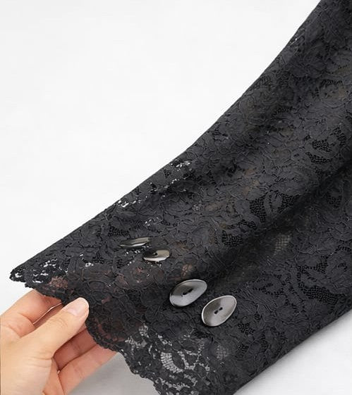 Midnight Lace Abaya