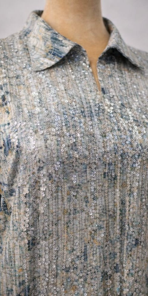 Silver Mist Dress
