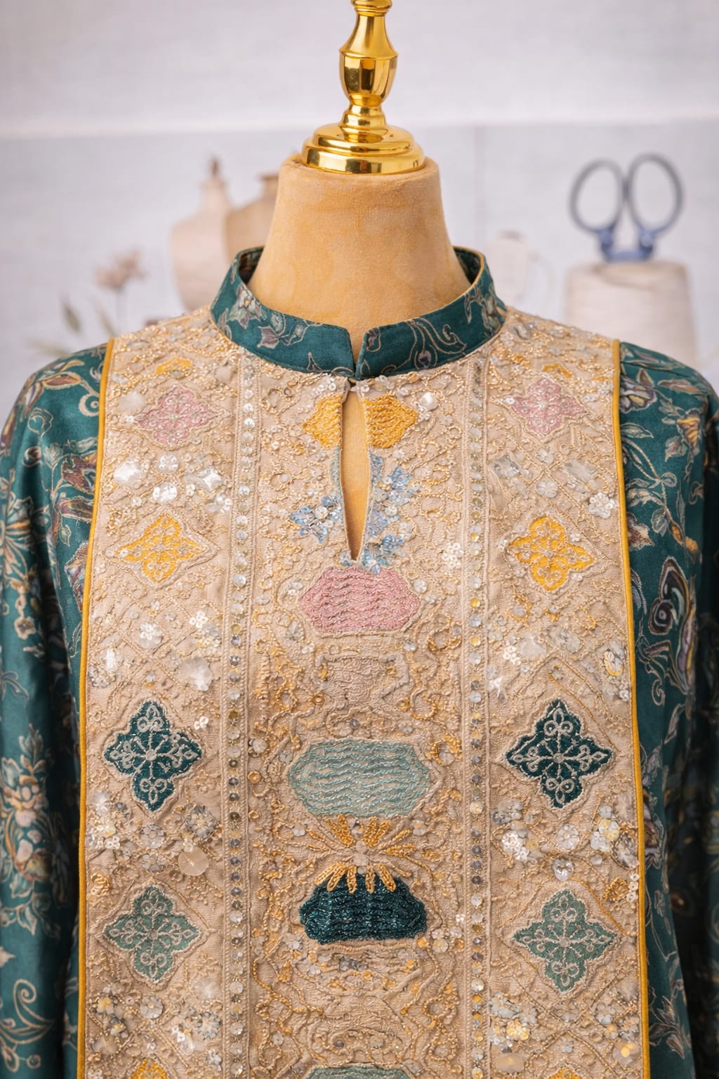 Emerald Heirloom Dress