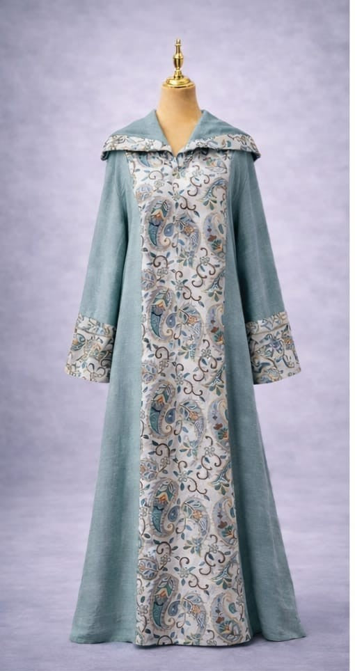Ocean Paisley Dress