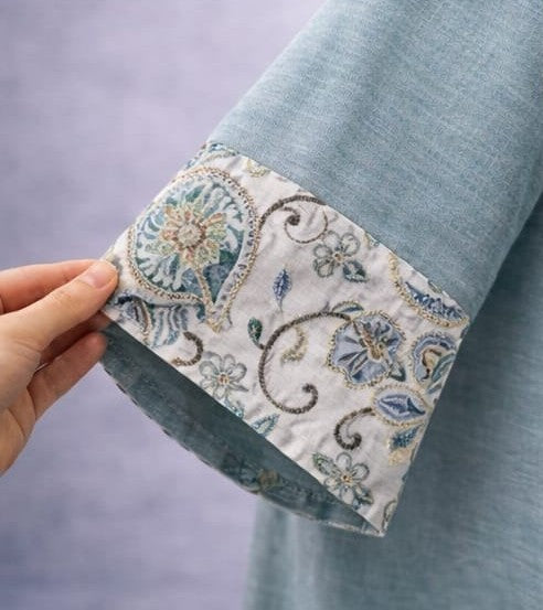 Ocean Paisley Dress