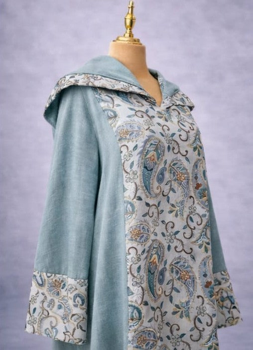Ocean Paisley Dress