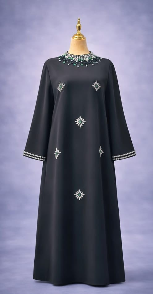 Midnight Emerald Dress