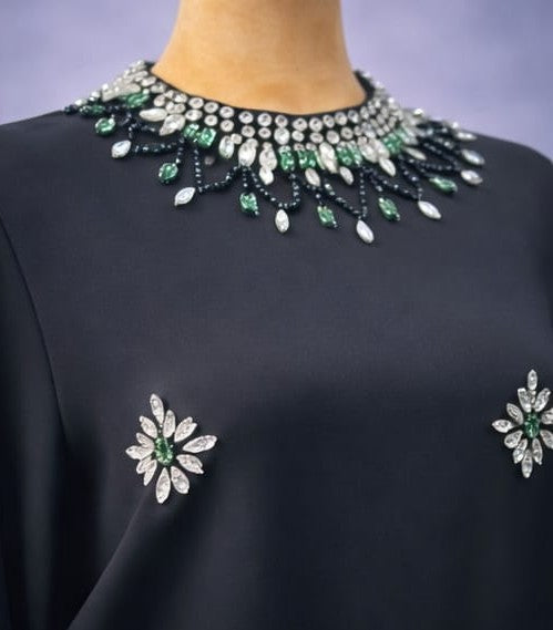 Midnight Emerald Dress