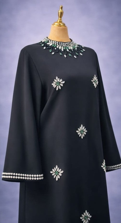 Midnight Emerald Dress