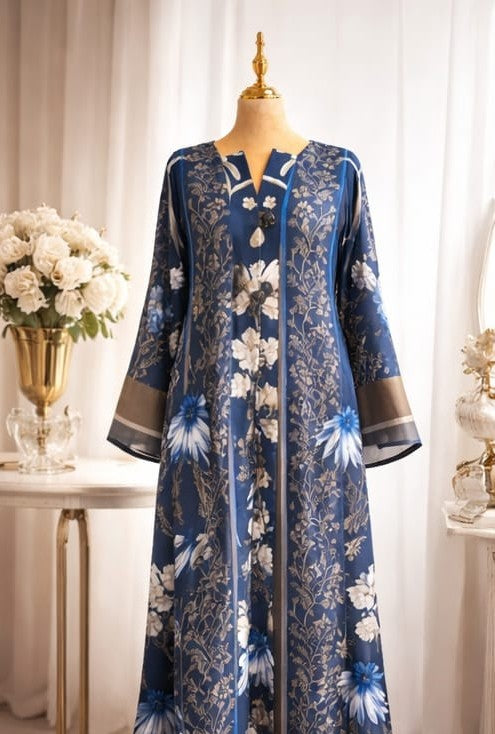 Sapphire Blossom Dress