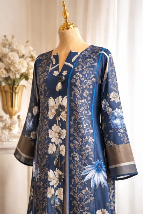 Sapphire Blossom Dress